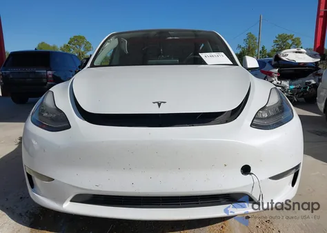 2022 Tesla Model Y Long Range Dual Motor All-Wheel Drive из США, поврежденный, VIN 7SAYGDEE8NA021164